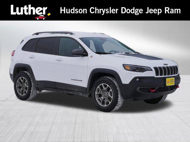 used 2021 Jeep Cherokee car, priced at $23,477