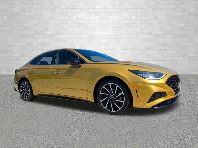 used 2020 Hyundai Sonata car, priced at $18,801