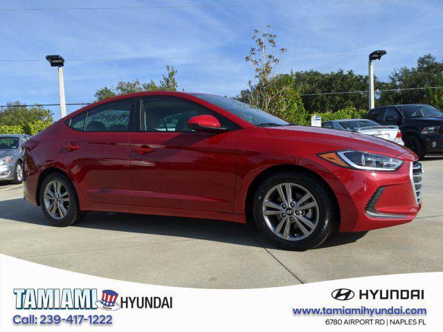 used 2017 Hyundai Elantra car, priced at $12,810