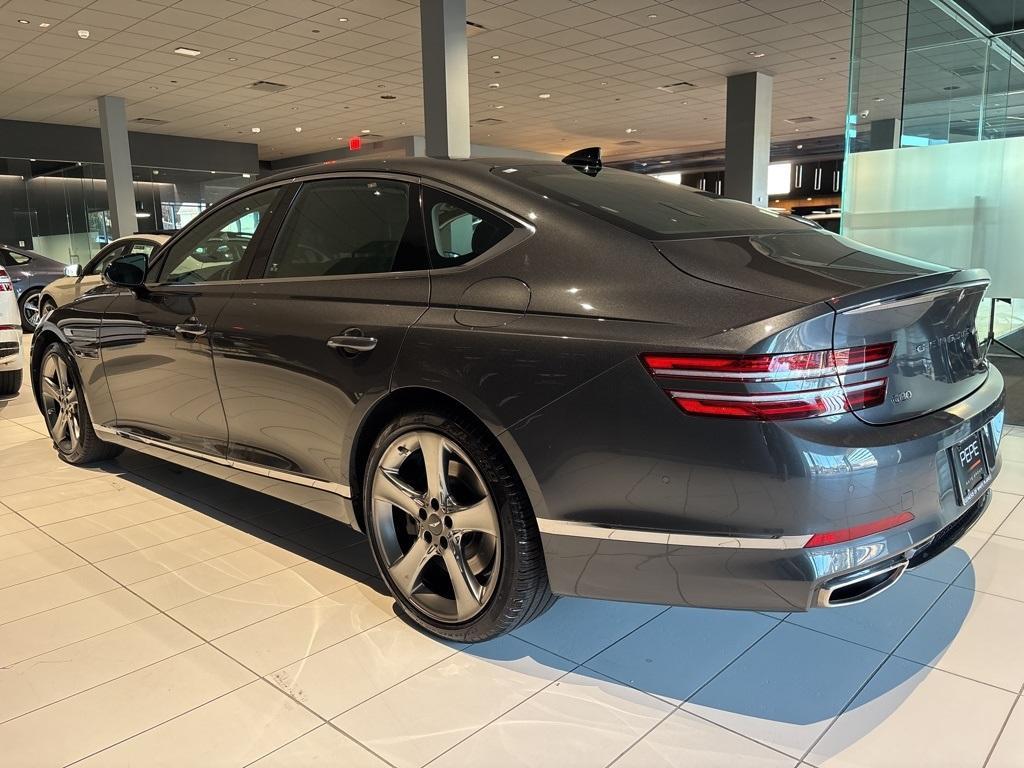 used 2021 Genesis G80 car, priced at $36,900