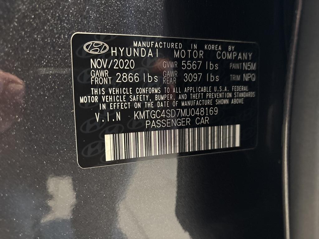 used 2021 Genesis G80 car, priced at $36,900