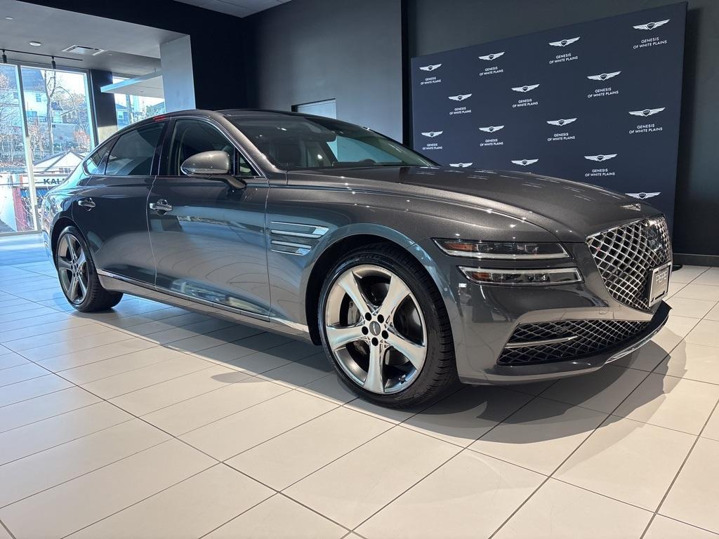 used 2021 Genesis G80 car, priced at $36,900