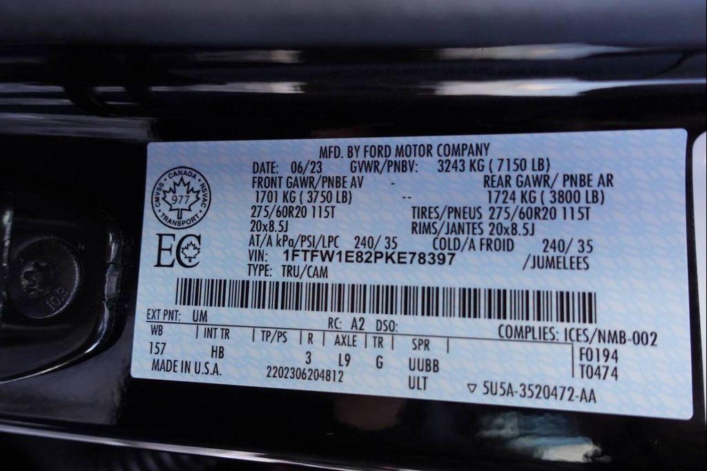 used 2023 Ford F-150 car, priced at $48,995