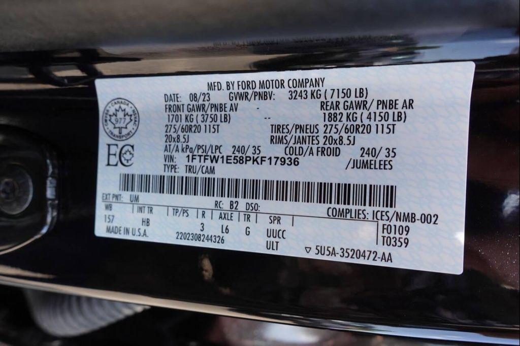 used 2023 Ford F-150 car, priced at $52,875