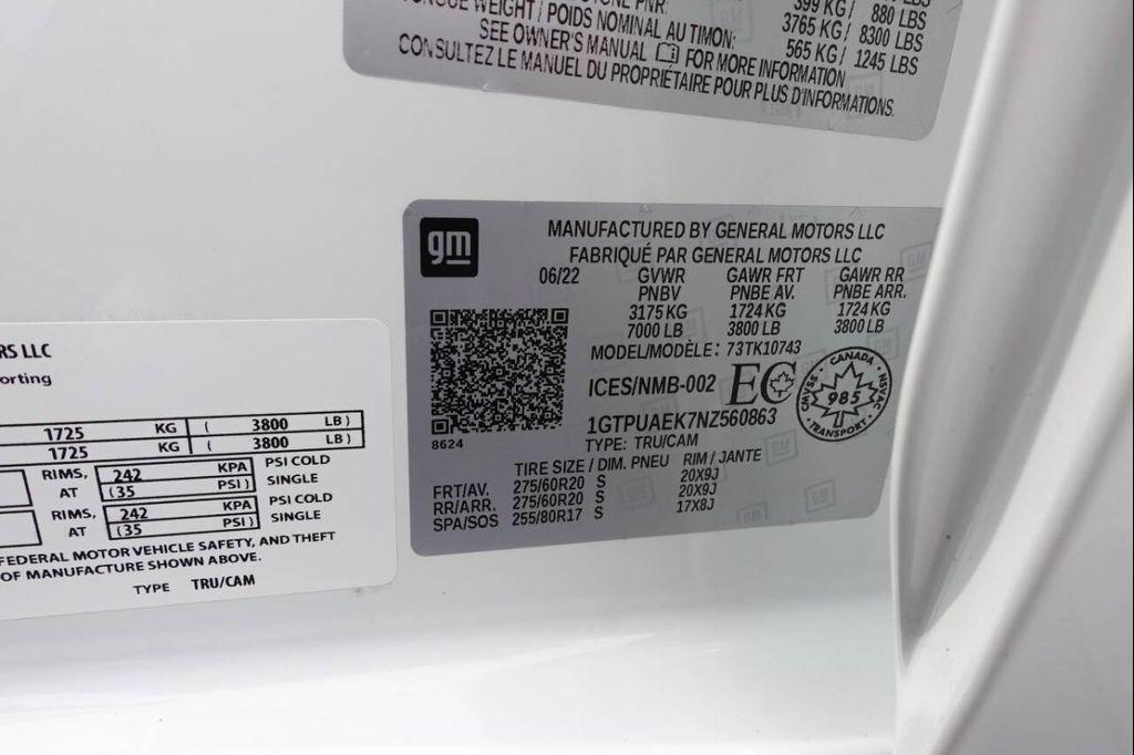 used 2022 GMC Sierra 1500 car, priced at $32,745