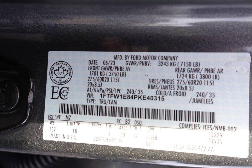 used 2023 Ford F-150 car, priced at $44,995