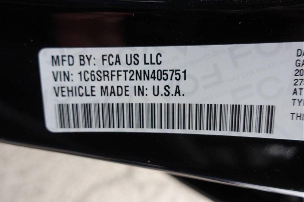 used 2022 Ram 1500 car, priced at $34,995