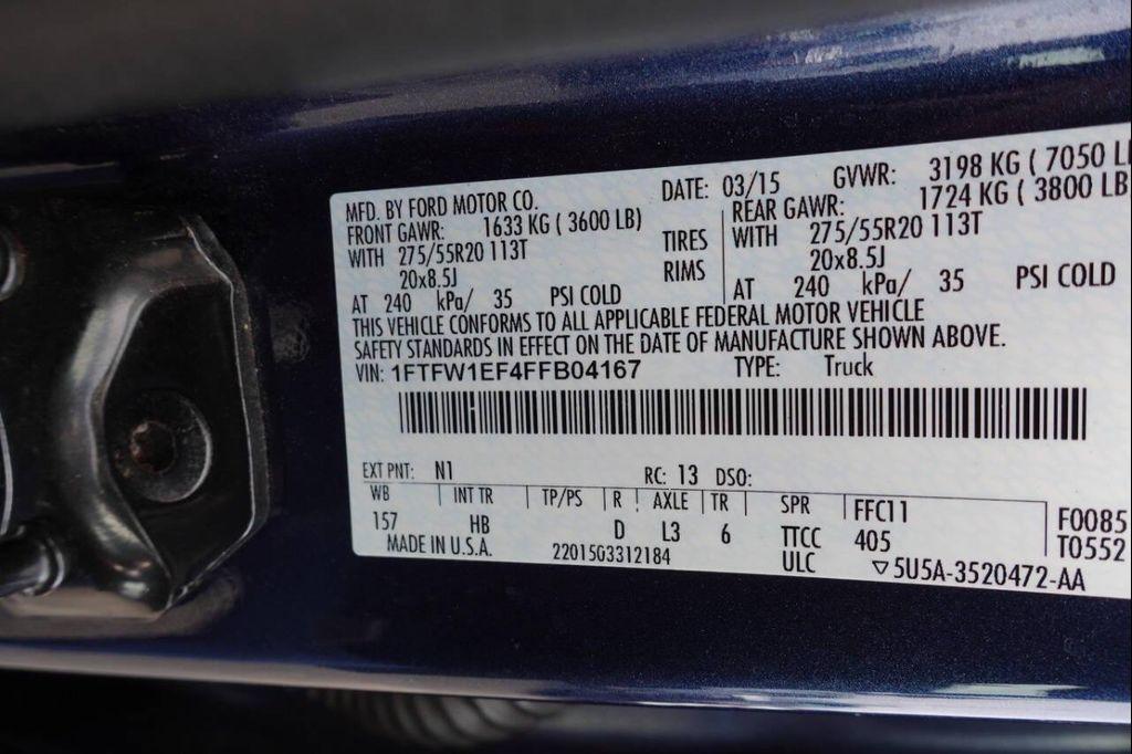 used 2015 Ford F-150 car, priced at $14,995