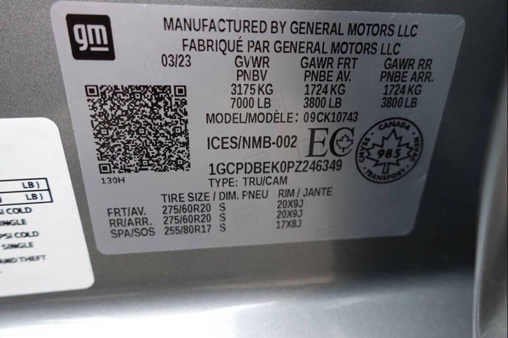 used 2023 Chevrolet Silverado 1500 car, priced at $34,745