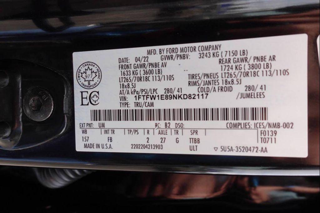 used 2022 Ford F-150 car, priced at $34,995