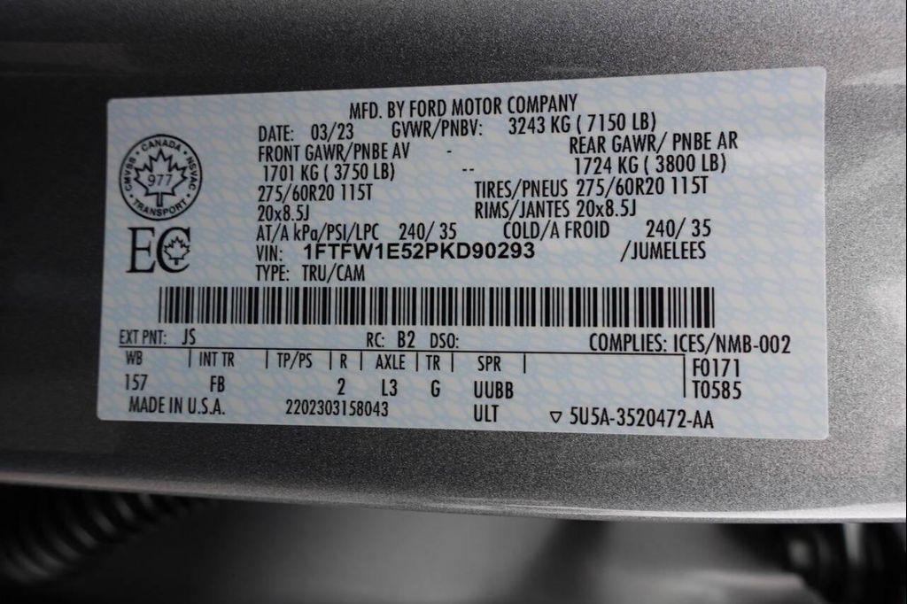 used 2023 Ford F-150 car, priced at $44,995