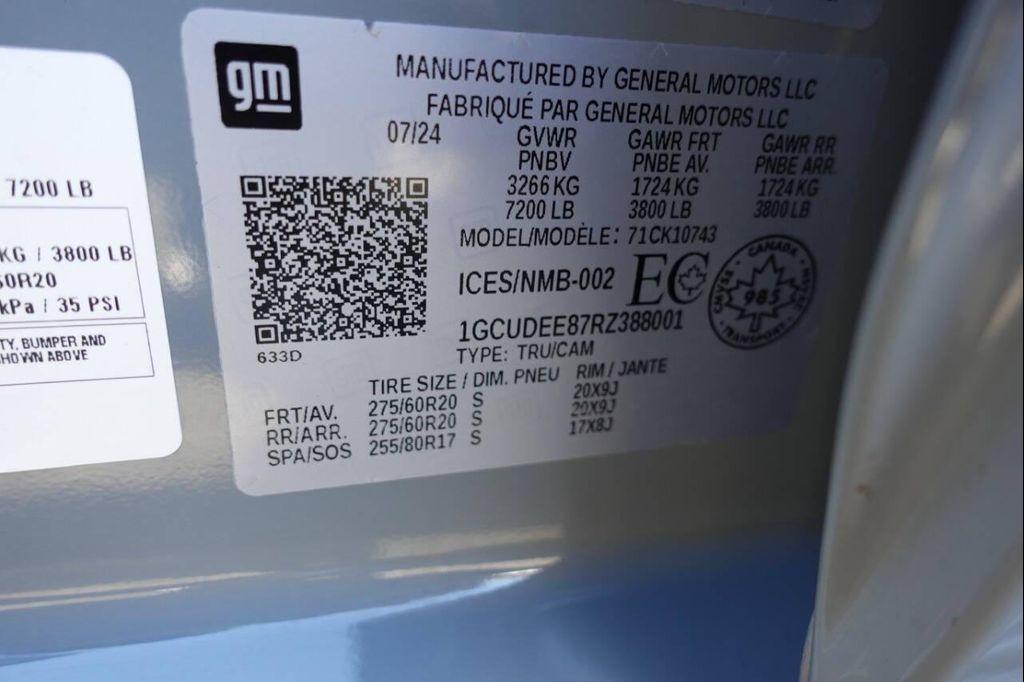 used 2024 Chevrolet Silverado 1500 car, priced at $46,745