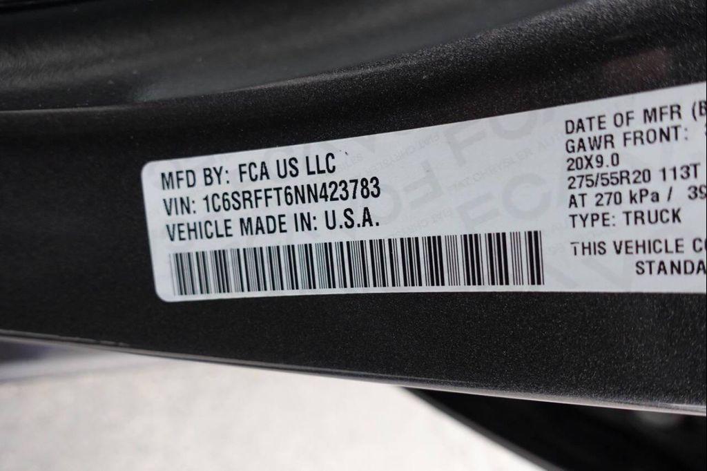 used 2022 Ram 1500 car, priced at $33,875