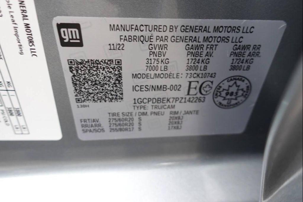 used 2023 Chevrolet Silverado 1500 car, priced at $34,875