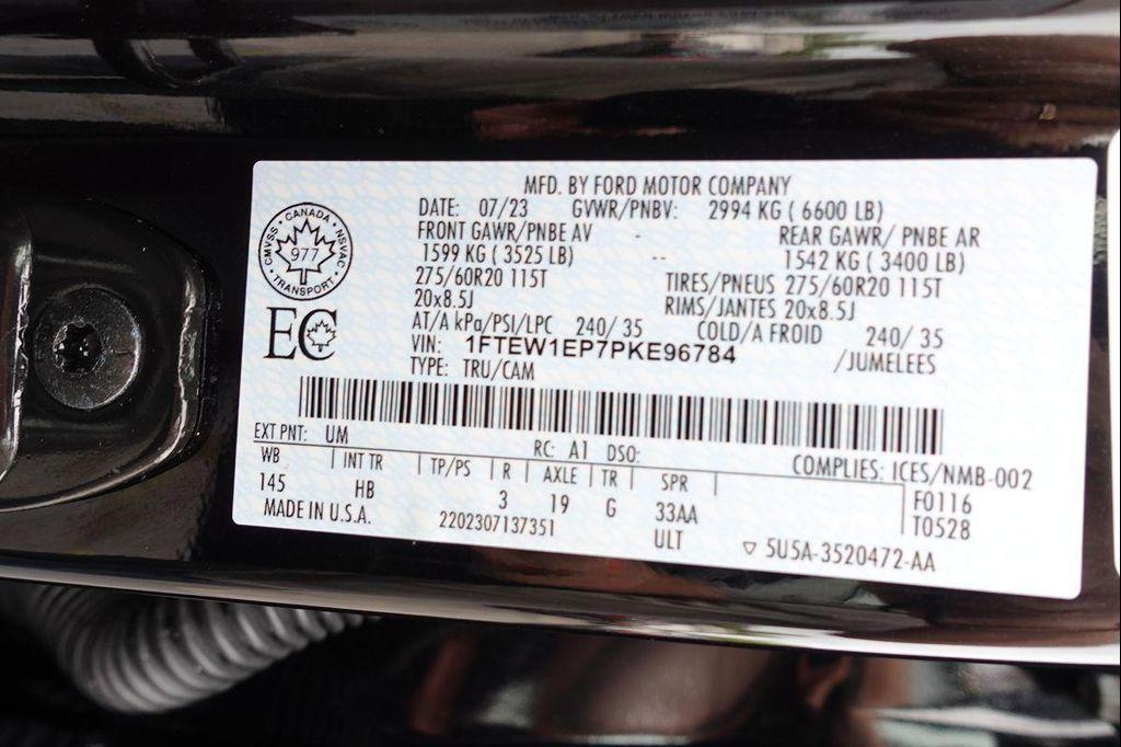 used 2023 Ford F-150 car, priced at $54,677