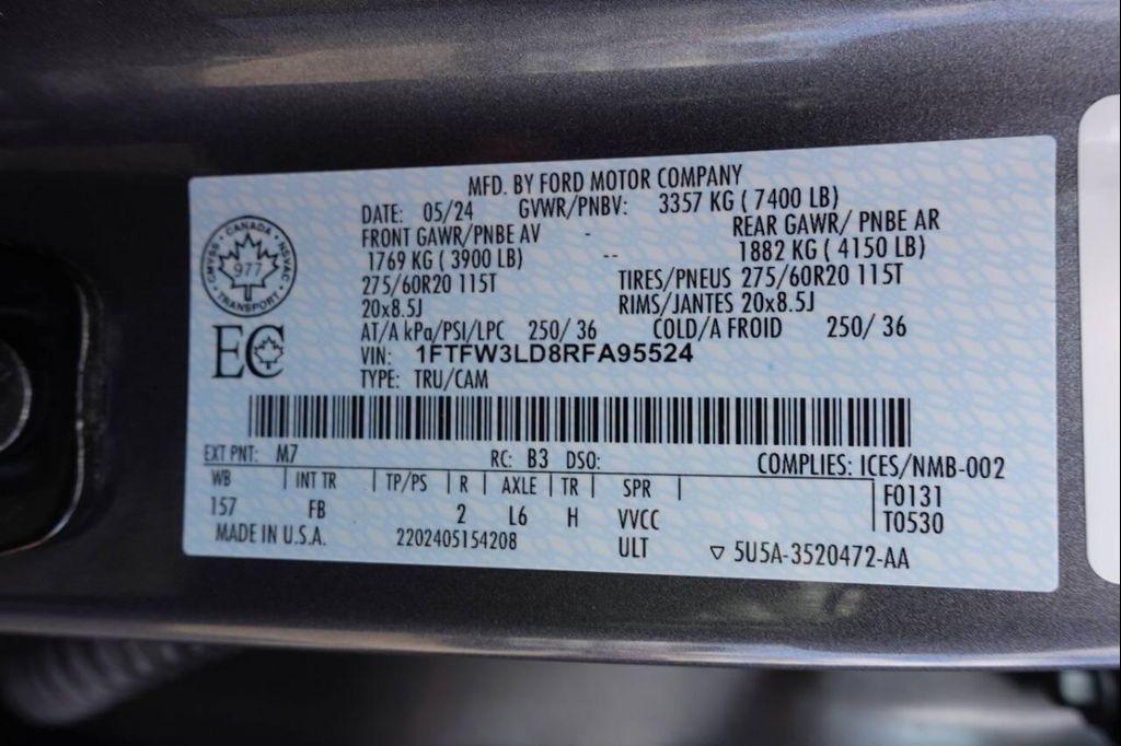 used 2024 Ford F-150 car, priced at $47,995