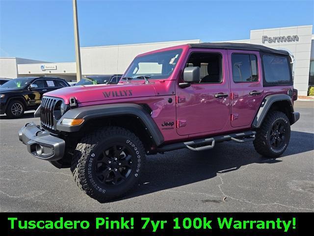 used 2022 Jeep Wrangler Unlimited car, priced at $35,795