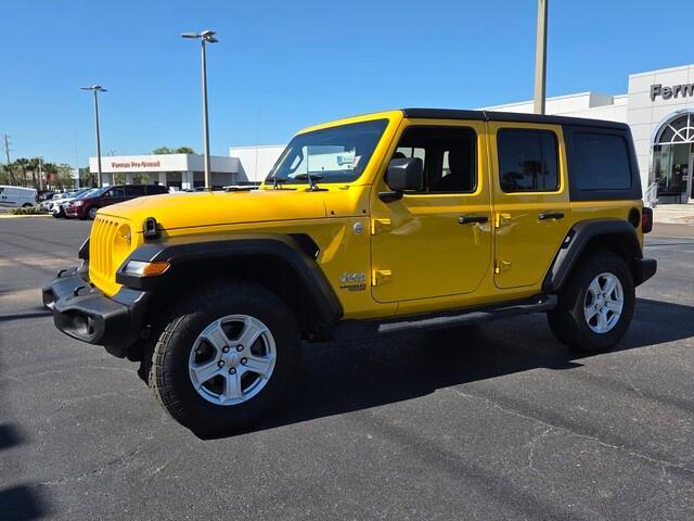 used 2019 Jeep Wrangler Unlimited car, priced at $26,888