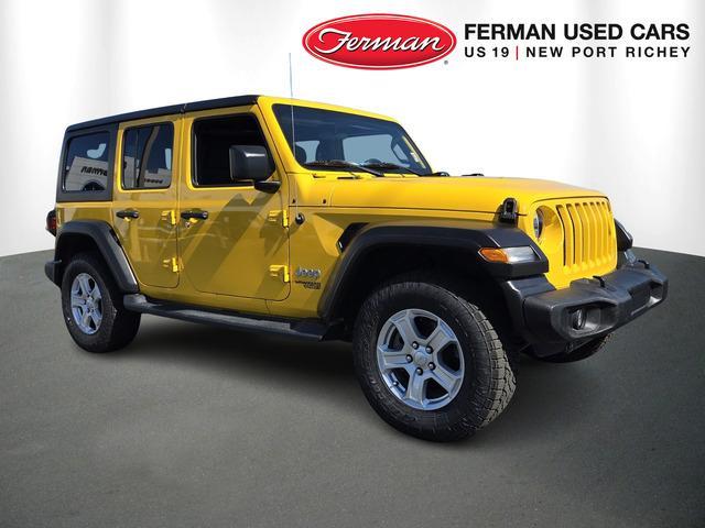 used 2019 Jeep Wrangler Unlimited car, priced at $26,888