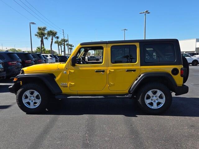used 2019 Jeep Wrangler Unlimited car, priced at $26,888