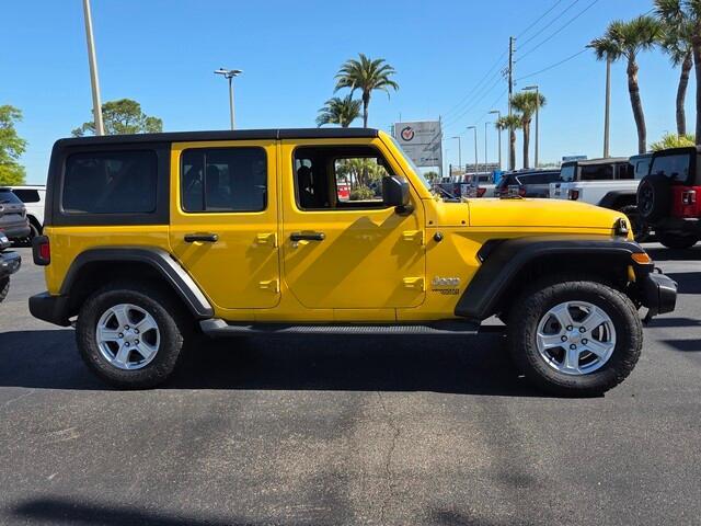 used 2019 Jeep Wrangler Unlimited car, priced at $26,888