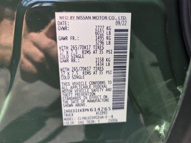 used 2023 Nissan Frontier car, priced at $34,777