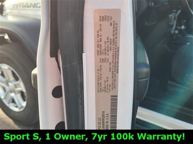 used 2021 Jeep Wrangler car, priced at $24,600