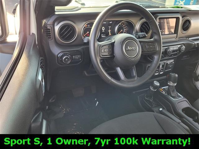 used 2021 Jeep Wrangler car, priced at $24,600