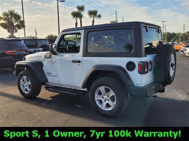 used 2021 Jeep Wrangler car, priced at $24,600