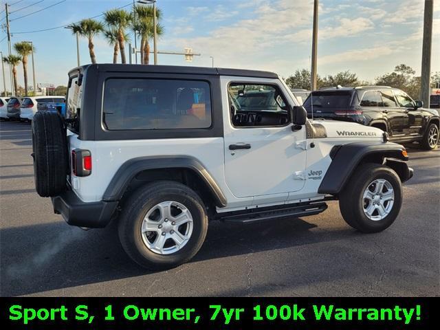 used 2021 Jeep Wrangler car, priced at $24,600
