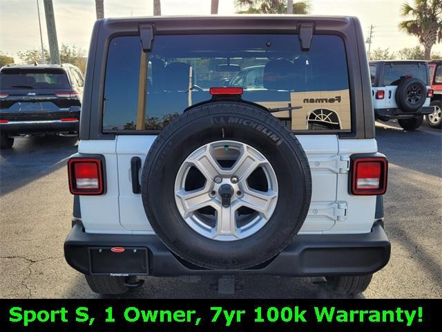 used 2021 Jeep Wrangler car, priced at $24,600