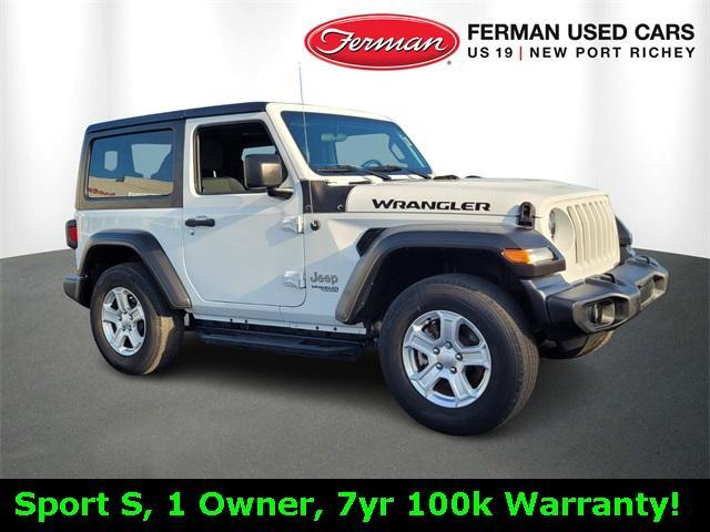 used 2021 Jeep Wrangler car, priced at $24,600