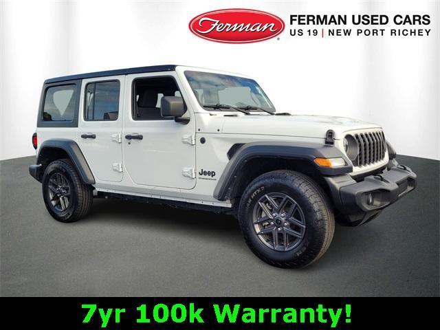 used 2024 Jeep Wrangler car, priced at $29,795