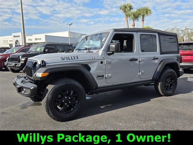 used 2021 Jeep Wrangler Unlimited car, priced at $27,686
