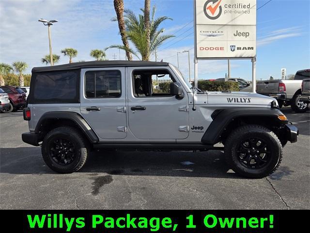used 2021 Jeep Wrangler Unlimited car, priced at $27,686