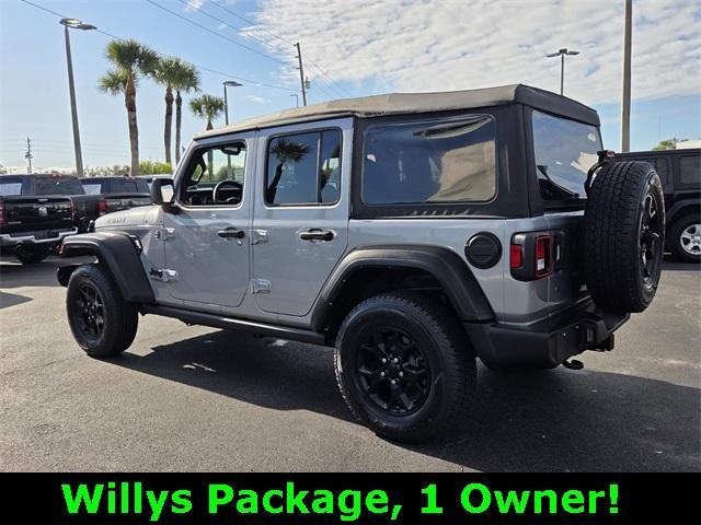 used 2021 Jeep Wrangler Unlimited car, priced at $27,686