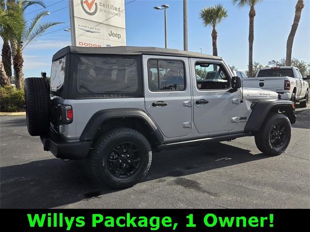 used 2021 Jeep Wrangler Unlimited car, priced at $27,686