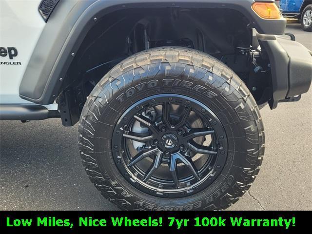 used 2024 Jeep Wrangler car, priced at $37,500