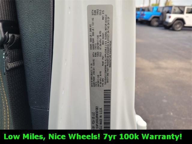 used 2024 Jeep Wrangler car, priced at $37,500