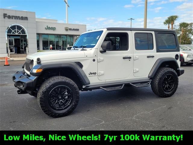 used 2024 Jeep Wrangler car, priced at $37,500