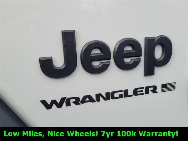 used 2024 Jeep Wrangler car, priced at $37,500
