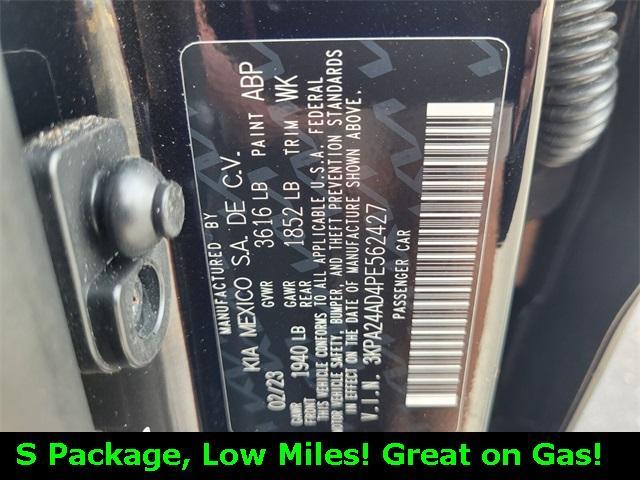 used 2023 Kia Rio car, priced at $14,250
