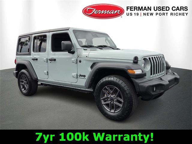 used 2024 Jeep Wrangler car, priced at $31,600
