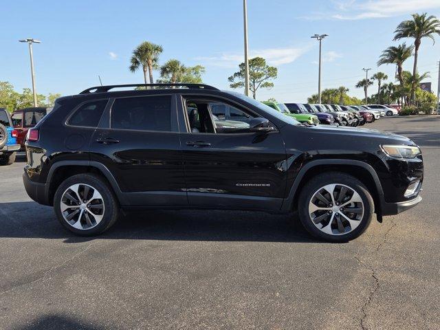 used 2022 Jeep Cherokee car, priced at $21,444