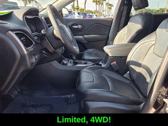 used 2022 Jeep Cherokee car, priced at $21,999