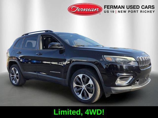 used 2022 Jeep Cherokee car, priced at $21,999
