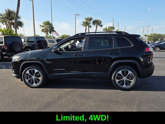 used 2022 Jeep Cherokee car, priced at $21,999