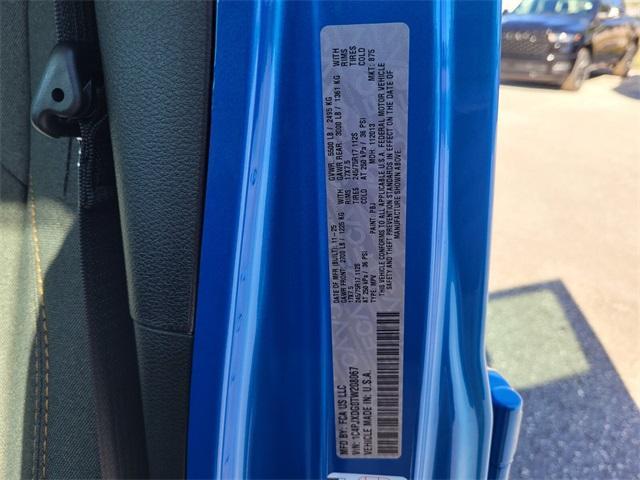 new 2026 Jeep Wrangler car, priced at $42,895