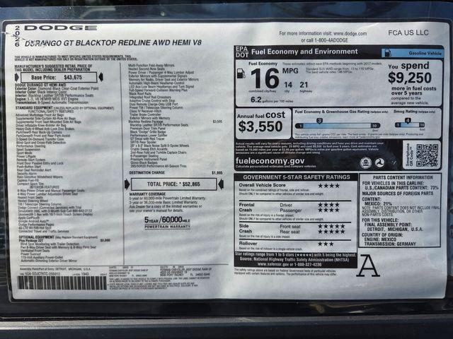 new 2026 Dodge Durango car, priced at $169