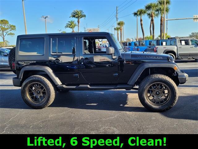 used 2017 Jeep Wrangler Unlimited car, priced at $18,888